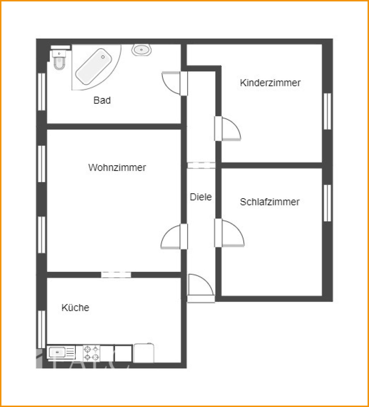 Grundriss 2. Etage Grundriss 2. Etage