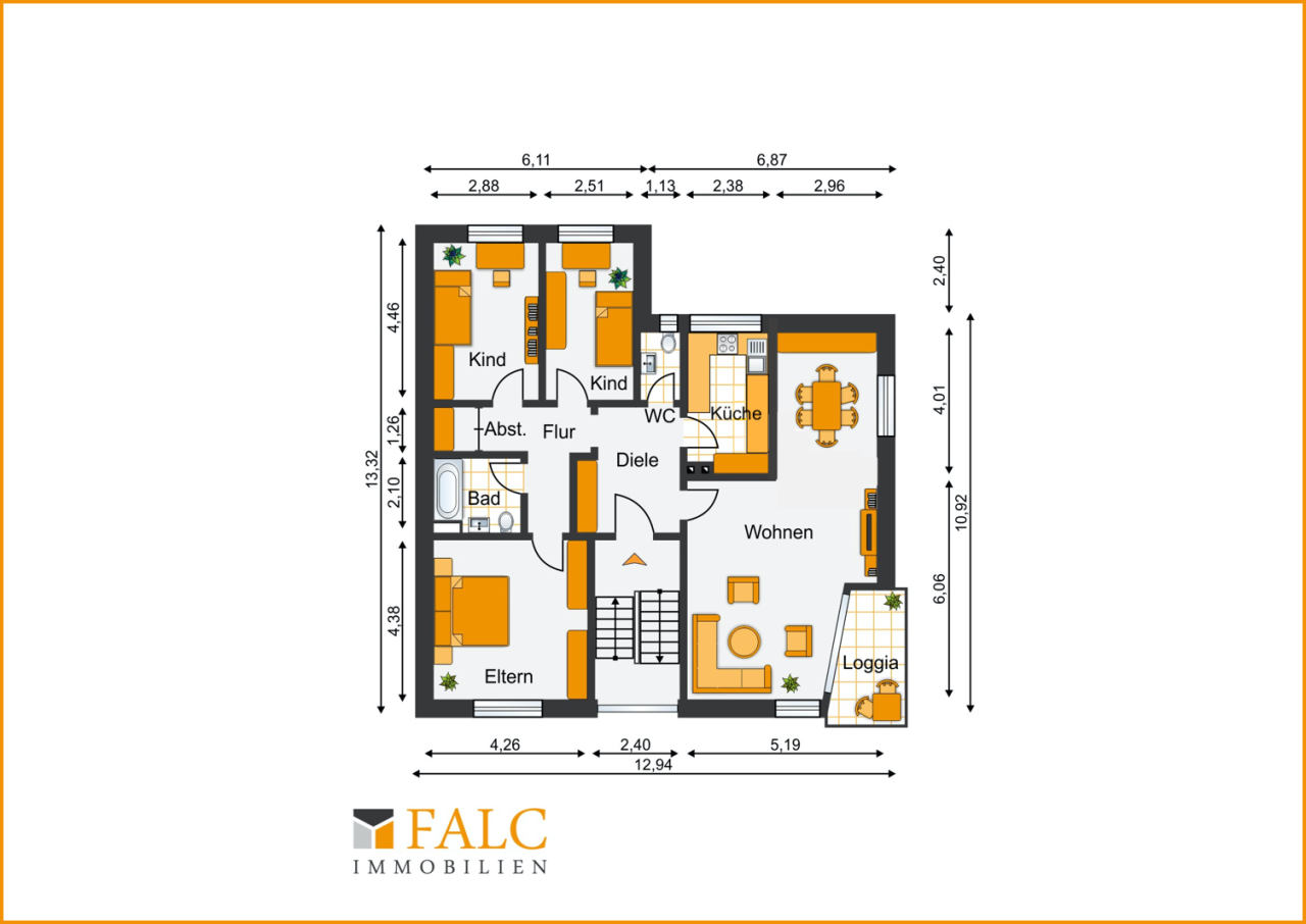 Grundriss Eichenstrasse 70 Grundriss Eichenstrasse 70