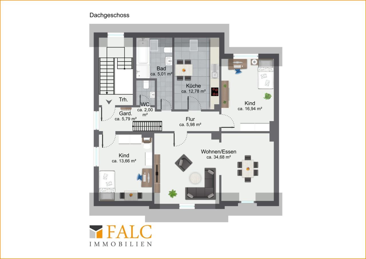 Grundriss Dachgeschoss Grundriss Dachgeschoss