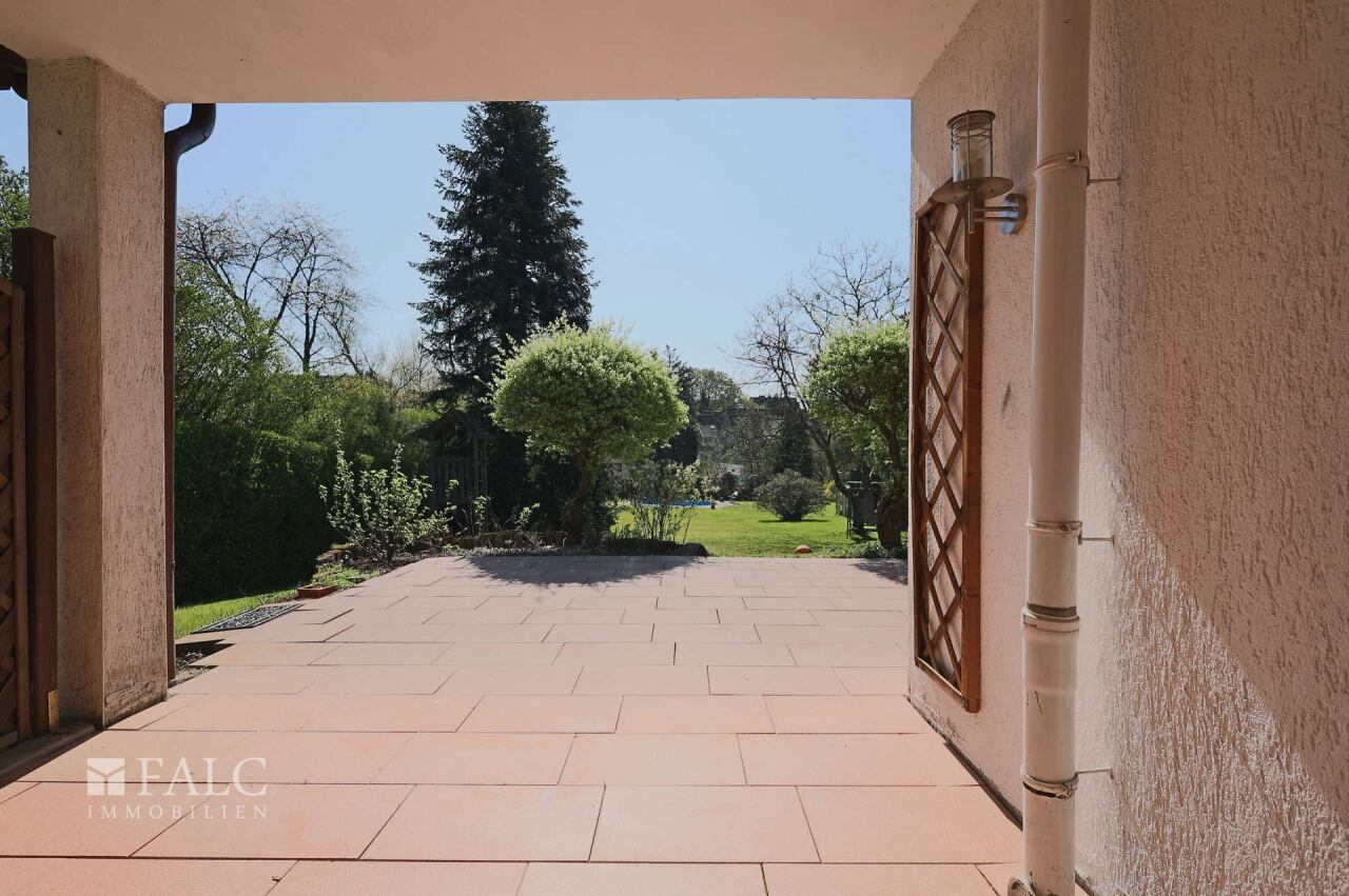 Überdachte Terrasse WE 1 Überdachte Terrasse WE 1