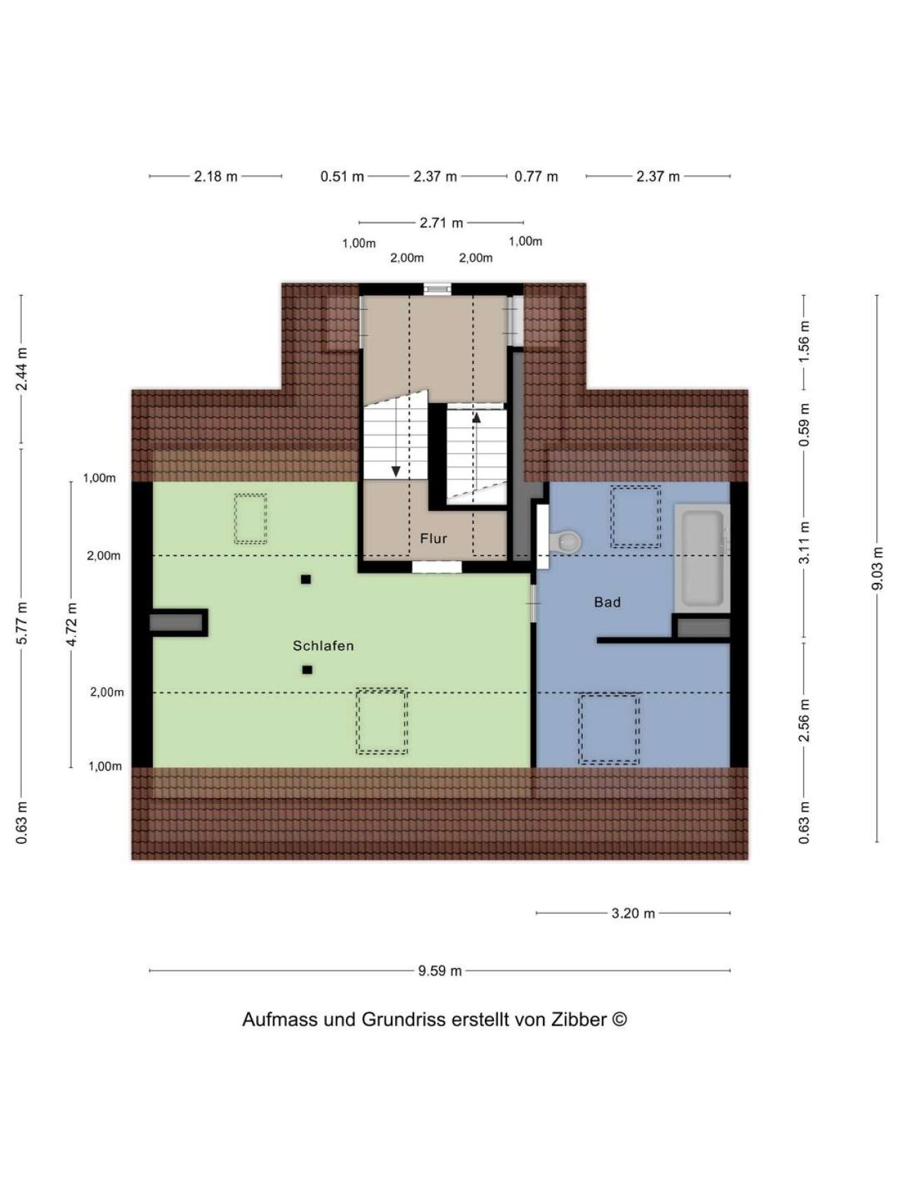 _GR Dachgeschoss MaisWhg ME Nordstr 98 230226 _GR Dachgeschoss MaisWhg ME Nordstr 98 230226