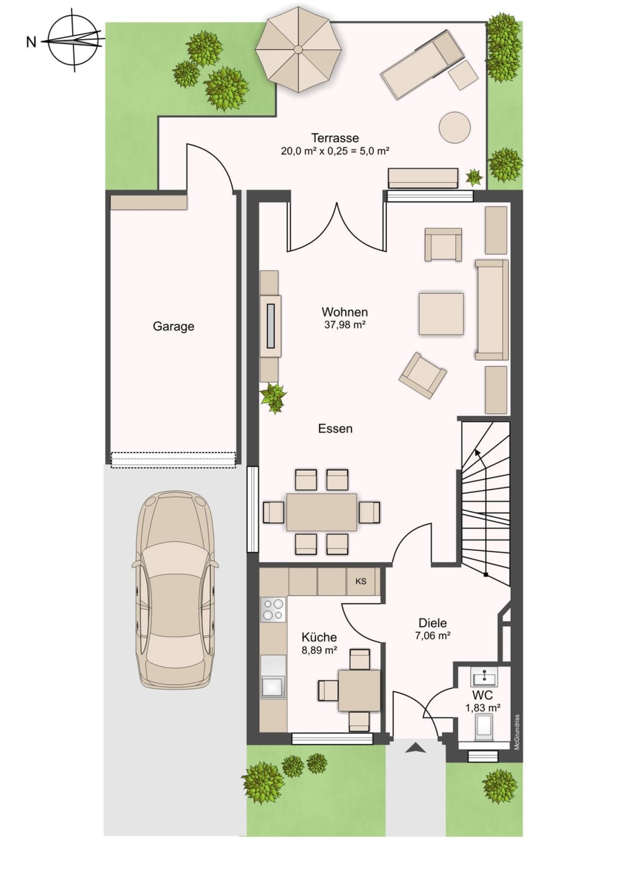 Erdgeschoss Erdgeschoss